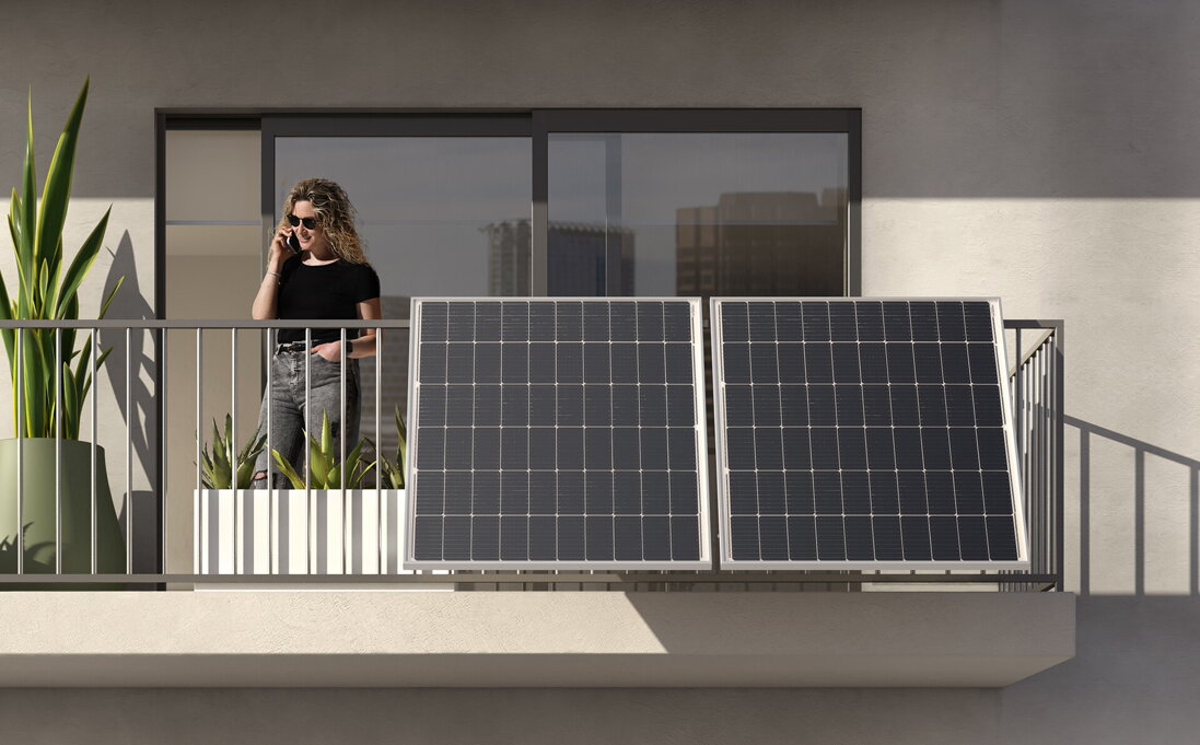 Balkonové sety - fotovoltaika