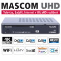 Mascom MC9140 UHDCI Smart, 4K UHD, DVB-/T2/C/S2, CI+, combo