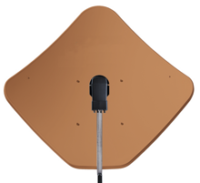Parabola PENTA P85RX10-B 85 cm AL červená