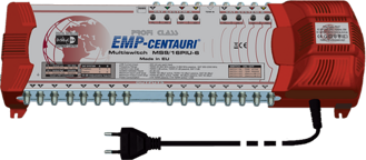 Multipřepínač EMP Centauri 2 družice + TV, 16 výstupů
