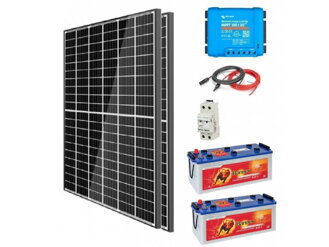 Fotovoltaický set na chatu 680Wp 24V 