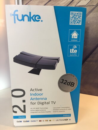 Anténa Funke Home 2.0, filtr LTE, 14dB