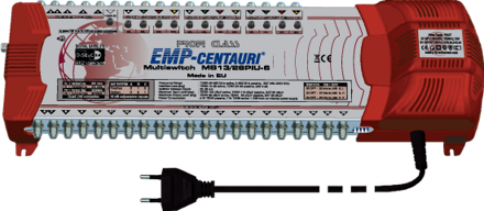 Multipřepínač EMP Centauri 3 družice + TV, 26 výstupů