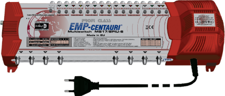 Multipřepínač EMP Centauri 4 družice + TV, 8 výstupů