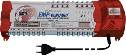 Multipřepínač EMP Centauri 2 družice + TV, 16 výstupů