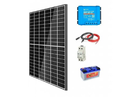 FOTOVOLTAICKÝ SET NA CHATU 385WP/12V SMART