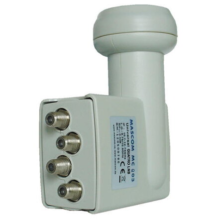 Mascom MCQ02HD Quattro LNB 0,2dB