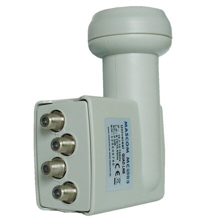 Mascom MCQS01HD Quad LNB 0,1 dB