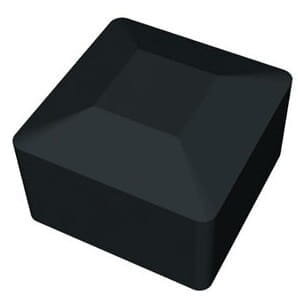 Černá zátka pro instalační profil 40x40