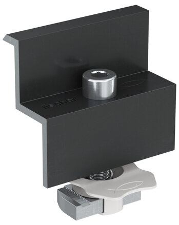 Předmontovaný koncový úchyt PM F 35 ČERNÝ LAK