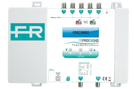Fracarro FRPRO EVO HD měnič + zesilovač